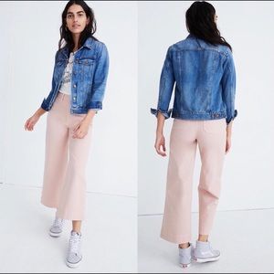 Blush Emmett Wide-Leg Cropped Pants